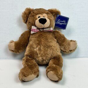 Lovable Huggable Teddy Bear 15" Plush Light Brown Stuffed Animal Toy  (NWT)